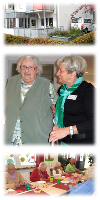 Gebäude, Betreuung und Aktivität Sozialstation Deggingen